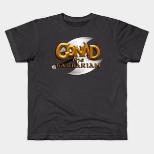 Gonad the Barbarian Title Axe Kids T-Shirt